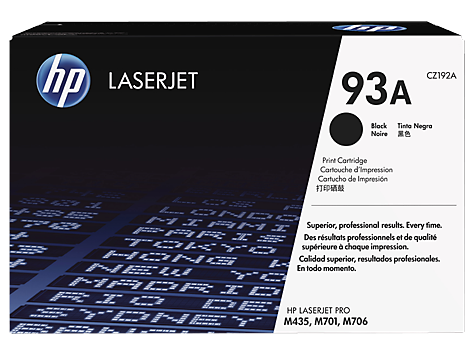 Mực in HP 93A Black Original LaserJet Toner Cartridge (CZ192A)