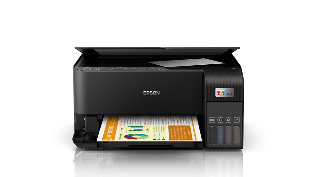 Máy in Epson ecotank L3350, In scan copy màu - Kết nối Wifi