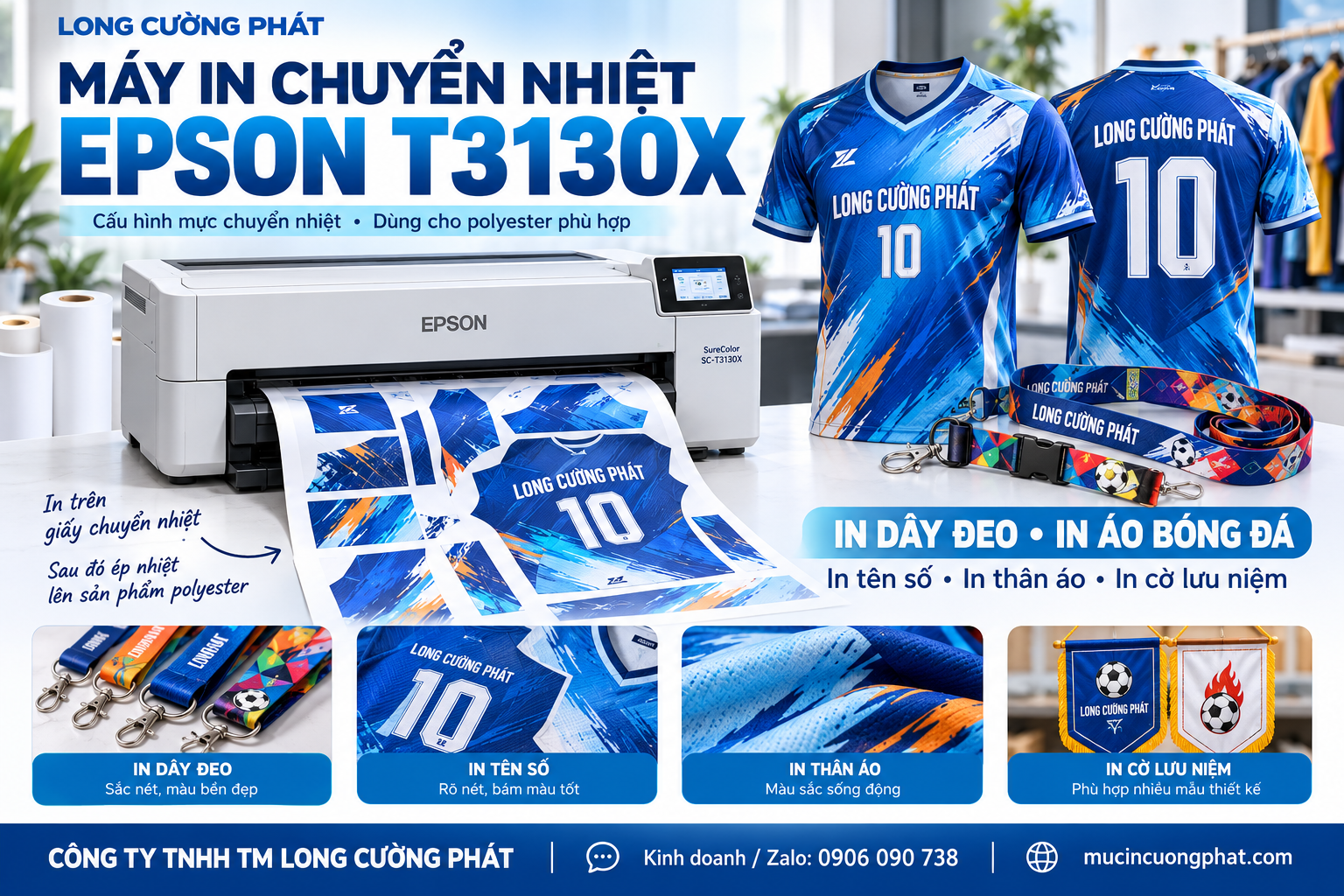 Máy in chuyển nhiệt Epson T3130X - Khổ A1