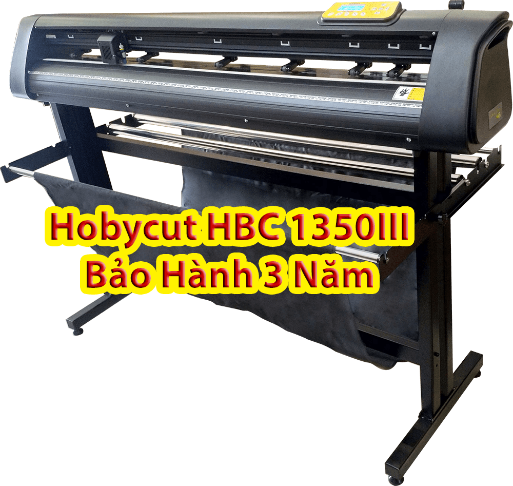 Máy cắt Decal Hobbycut HBC 1350 Series III - Khổ 1m2