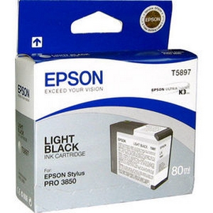 Mực in EPXON T589700 LIGHT BLACK INK CARTRIDGE (C13T589700)