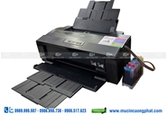 Máy in nội địa Epson EP-4004 dùng mực pigment artpaper in decal đế vàng làm tem nhãn