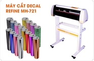 Video hướng dẫn cơ bản máy cắt decal Refine MH 721CD, cắt trực tiếp corel