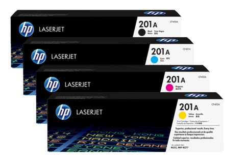 Bộ mực HP Color LaserJet M252, M277 Toner Cartridge ( HP 201A )