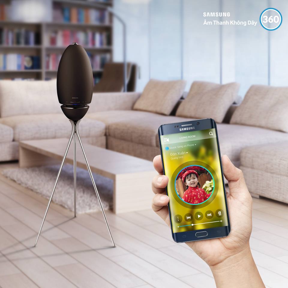 Công nghệ âm thanh tuyệt vời của Loa không dây Samsung 360 (WAM7501)