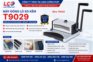 Máy đóng gáy lò xo kẽm YIBO T9029